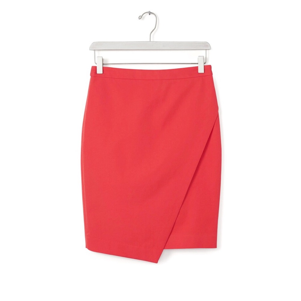 Banana Republic Bi-Stretch Crossover Skirt